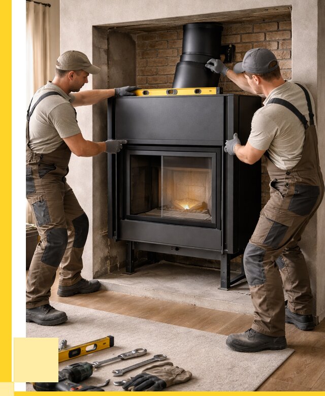 Установка каминных топок в Пензе под ключ от 18477 р. | ЭриданПнз