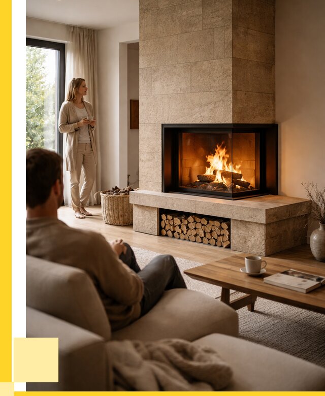 Угловые камины из кирпича установка в Пензе от 153975 р. ЭриданПнз