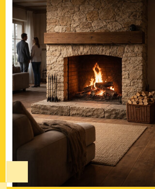 Открытые камины под ключ в Пензе от 153975 р. ЭриданПнз