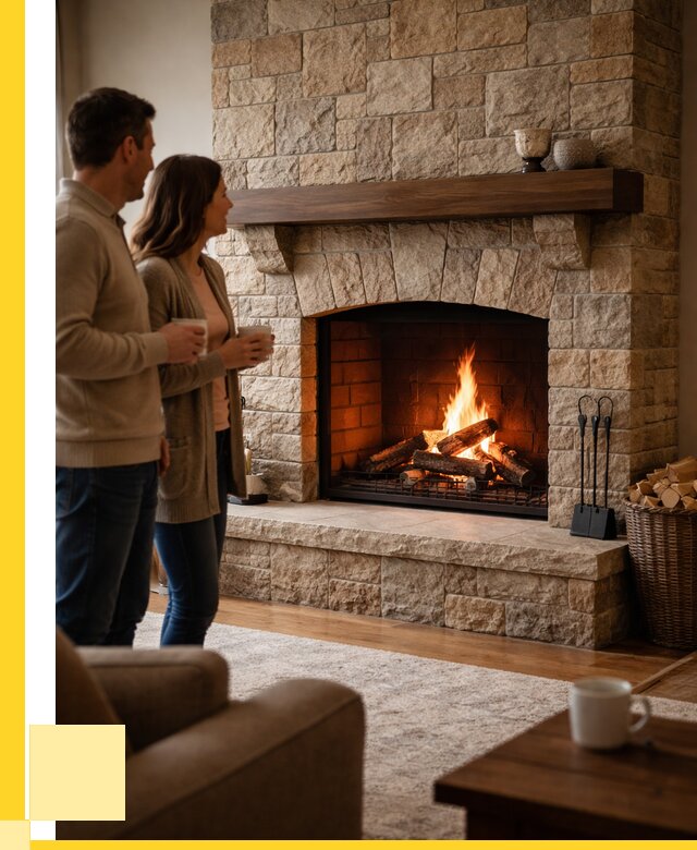 Каменные камины на заказ в Пензе от 184770 р. | ЭриданПнз