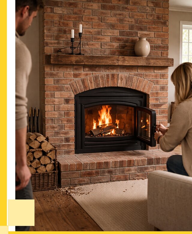 Кирпичные камины под ключ в Пензе от 153975 р. | ЭриданПнз