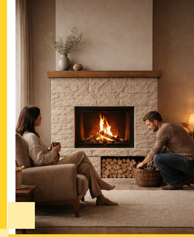 Камины для дома в Пензе под ключ от 153975 р. | ЭриданПнз