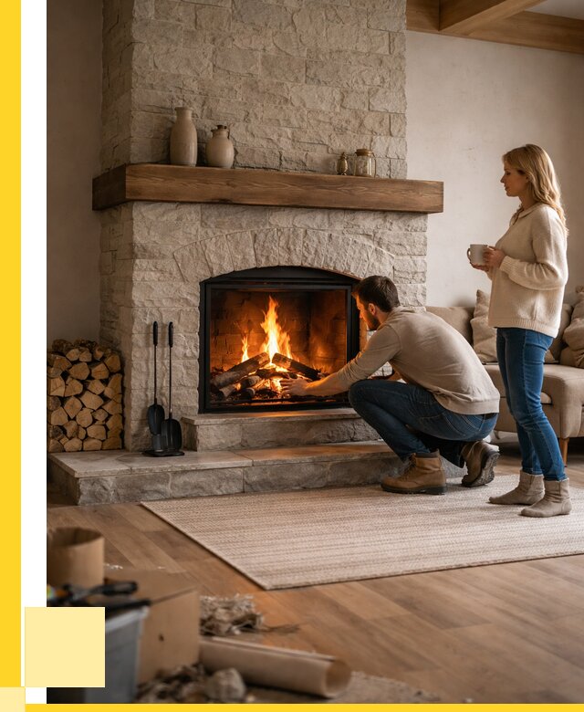 Камины для загородного дома в Пензе от 359275 р., ЭриданПнз