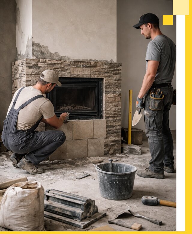 Камины под ключ в Пензе: проект, изготовление и монтаж