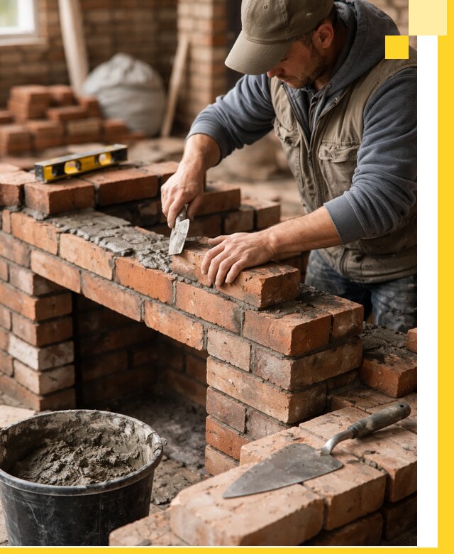 Кладка каминов под ключ в Пензе профессиональная отделка и монтаж