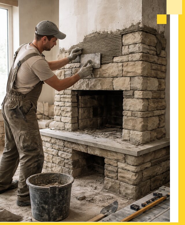 Строительство каминов под ключ в Пензе от проектирования до монтажа