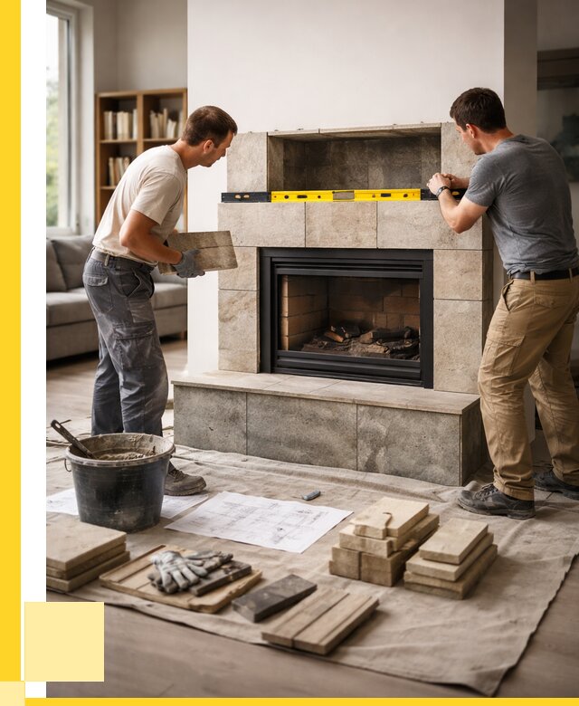 Монтаж каминов и установка в Пензе от 46193 р. | ЭриданПнз