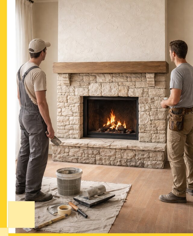 Отделка каминов в Пензе от 6672 р. под ключ | ЭриданПнз