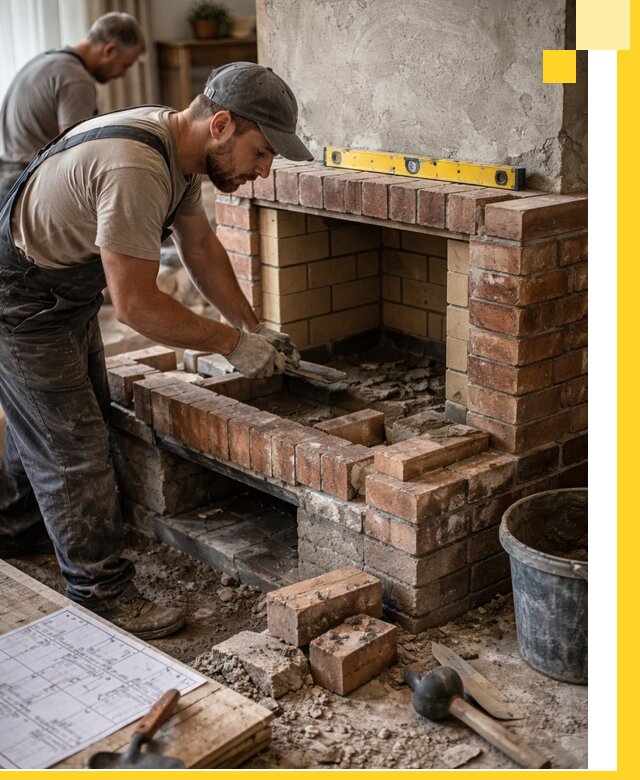 Изготовление и установка каминопечей под ключ в Пензе