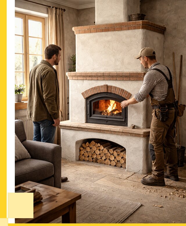 Печи камины в Пензе: кирпичные, изразцовые от 61590 р. | ЭриданПнз