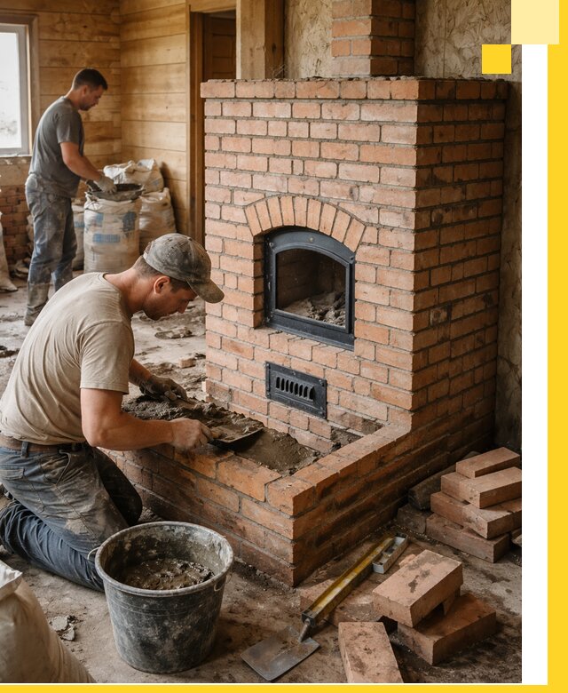 Профессиональное строительство печей в Пензе под ключ