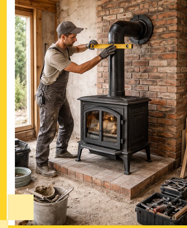 Монтаж печей установка банной печи в Пензе от 15398 р. | ЭриданПнз