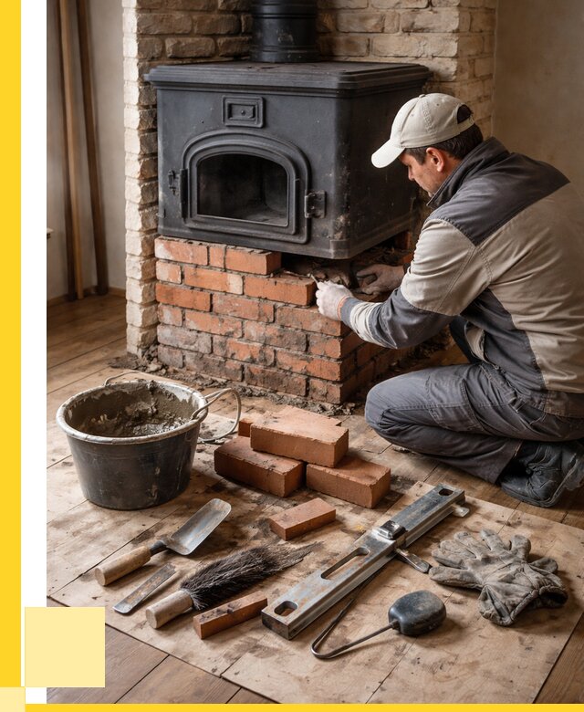 Ремонт печей в Пензе от 12318 р., услуги печника ЭриданПнз