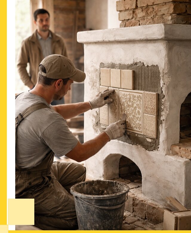 Отделка печей и банных печей в Пензе от 35928 р. | ЭриданПнз