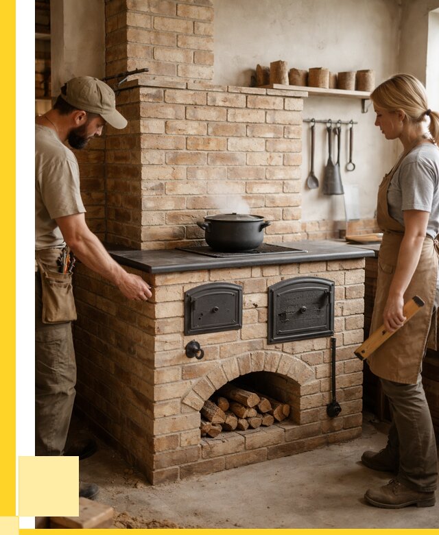 Варочно отопительные печи в Пензе от 92385 р. | ЭриданПнз