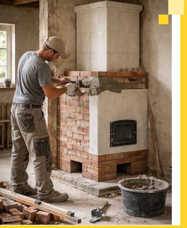 Изготовление и установка печей-голландок под ключ в Пензе