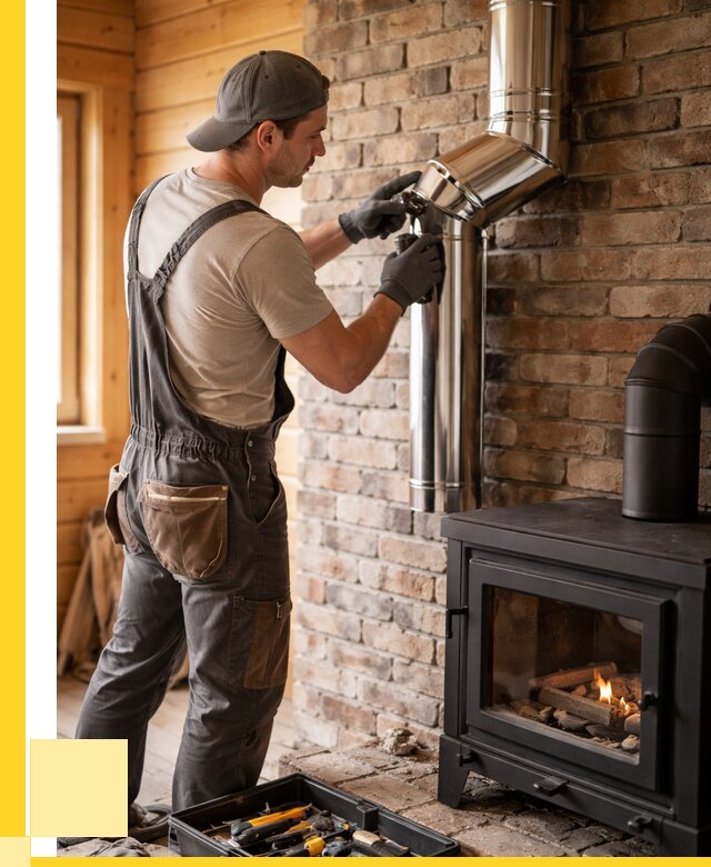 Монтаж дымоходов для печей в Пензе от 7699 р. | ЭриданПнз