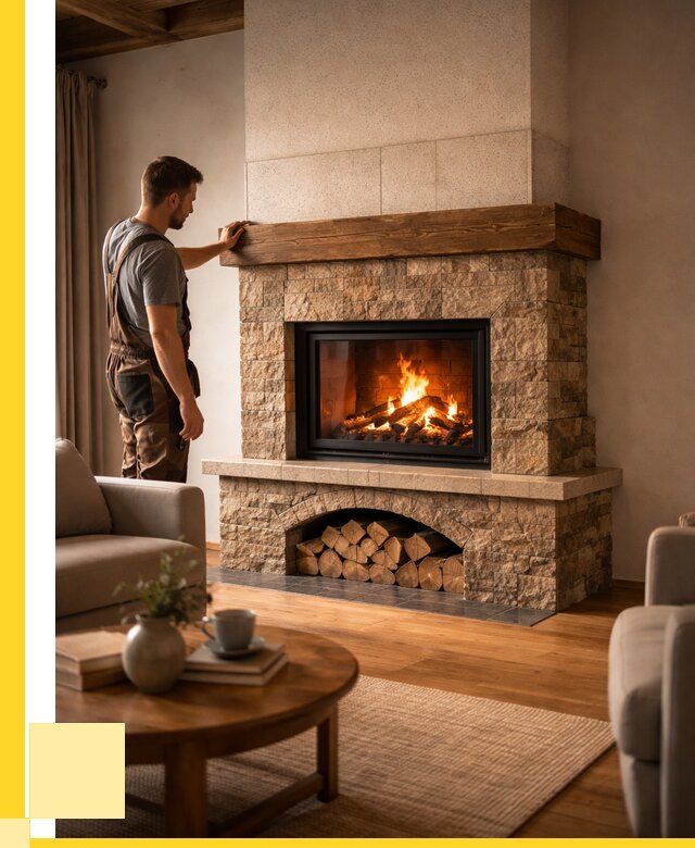 Печи камины для дома под ключ в Пензе от 56458 р. | ЭриданПнз