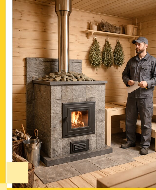 Печи для бани под ключ в Пензе от 123180 р. | ЭриданПнз