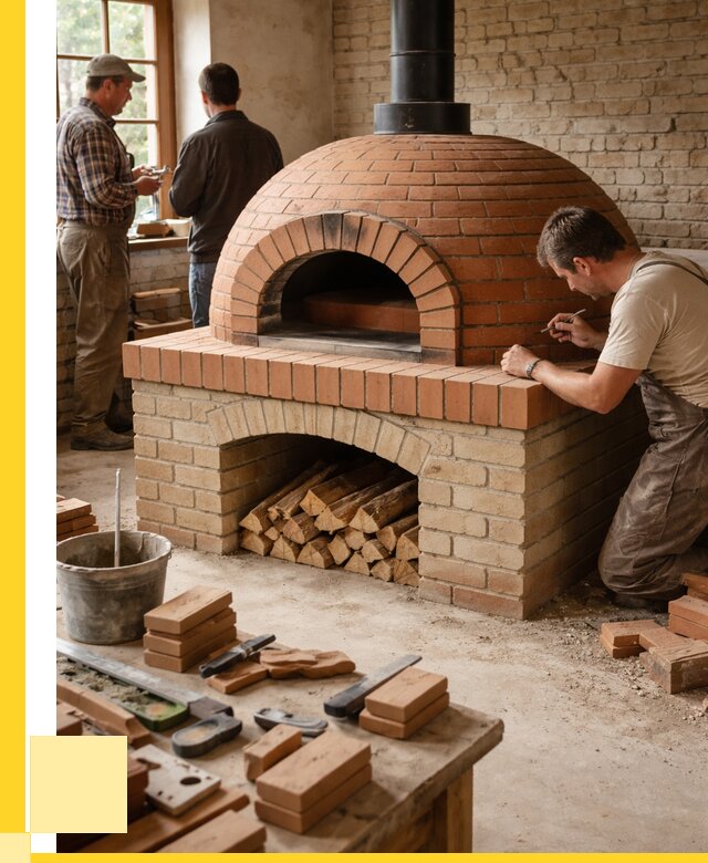 Помпейская печь дровяная для пиццы в Пензе | ЭриданПнз от 205300 р.