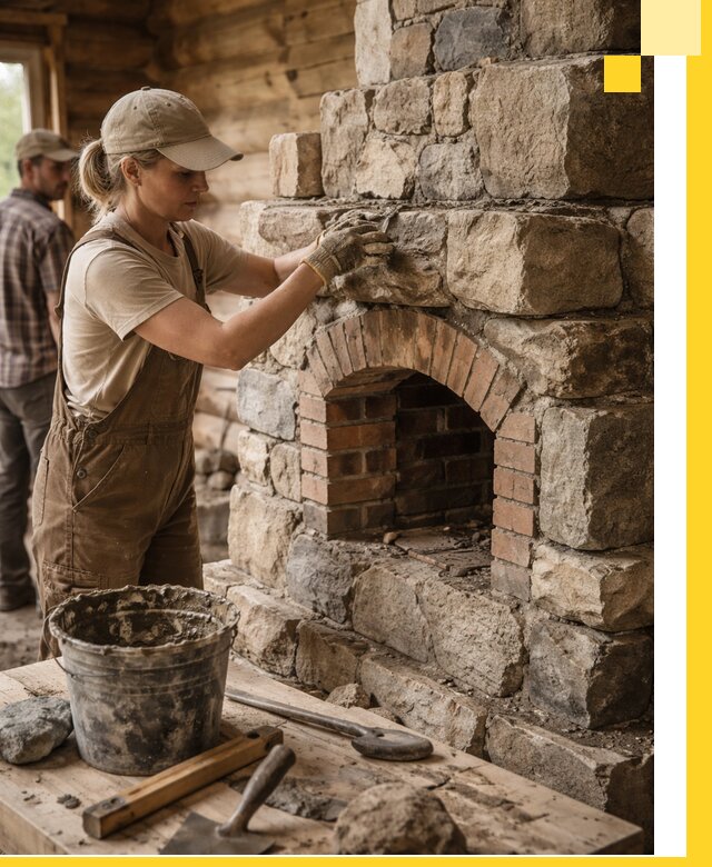 Каменные печи на заказ и монтаж в Пензе, долговечные решения