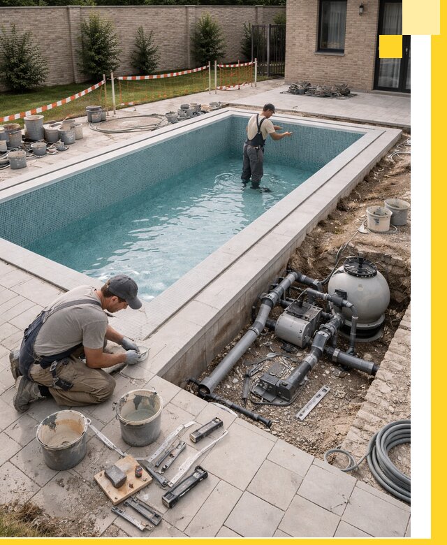 Строительство бассейнов под ключ в Пензе: проекты и монтаж