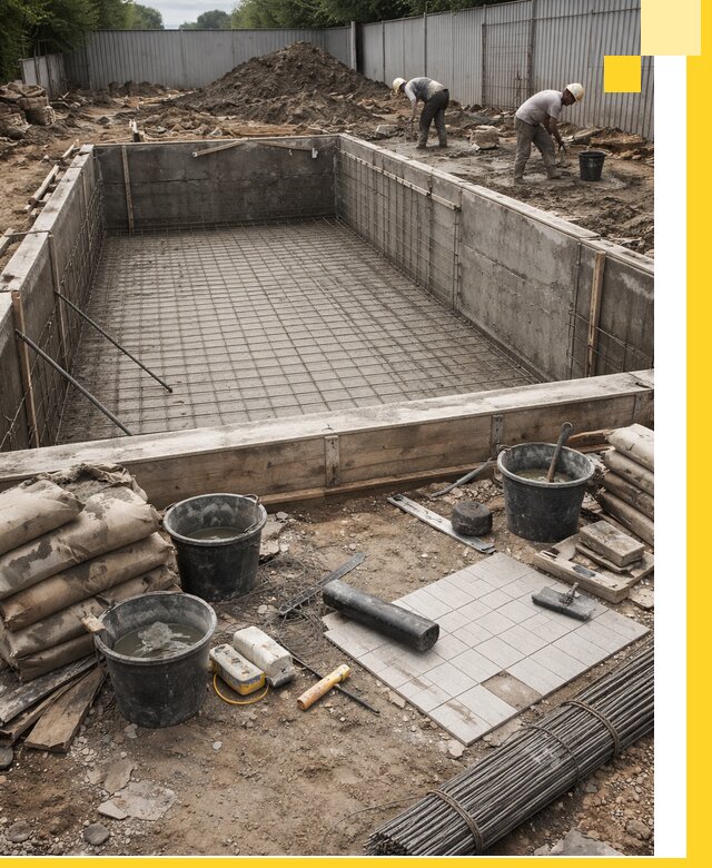 Строительство бассейнов под ключ в Пензе, дизайн и монтаж