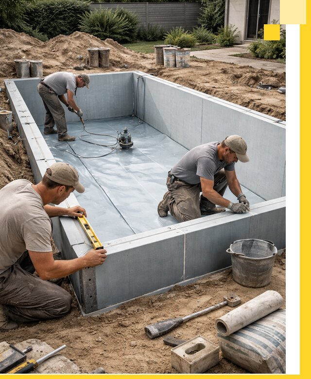 Профессиональный монтаж бассейнов под ключ в Пензе с гарантией