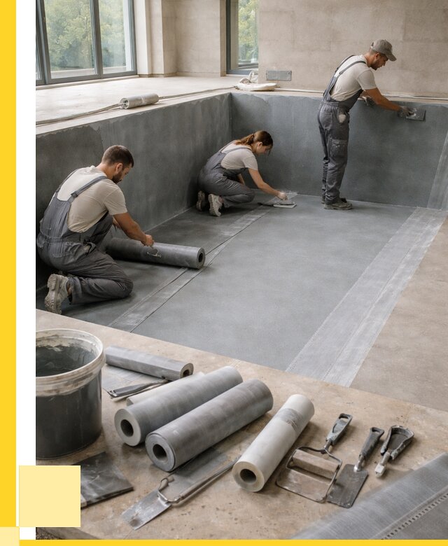 Гидроизоляция бассейнов в Пензе от 2053 р., ЭриданПнз