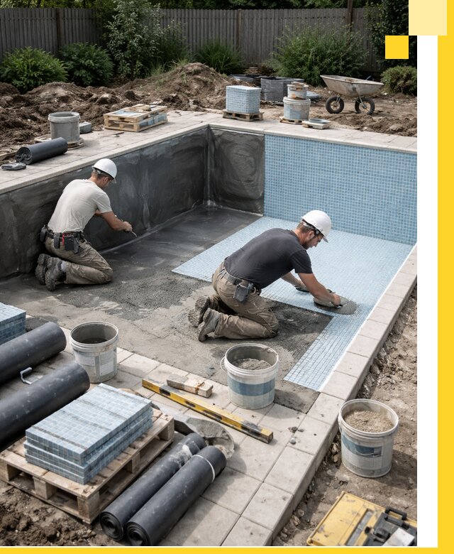 Проектирование и строительство стационарных бассейнов в Пензе