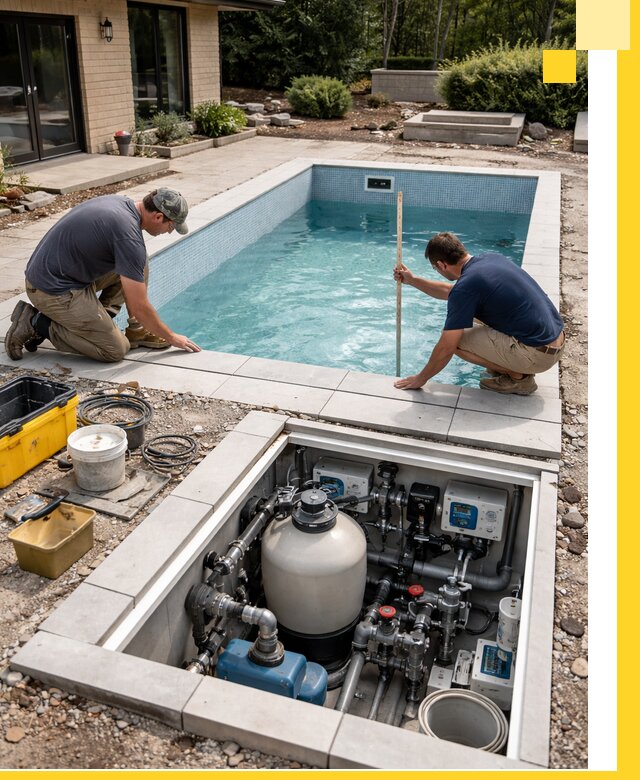 Строительство качественных домашних бассейнов под ключ в Пензе