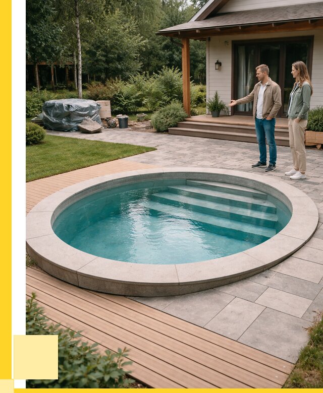 Бассейн на даче под ключ в Пензе от 205300 р., ЭриданПнз