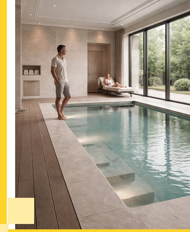 Бассейны в коттедже под ключ в Пензе от 1231800 р. | ЭриданПнз