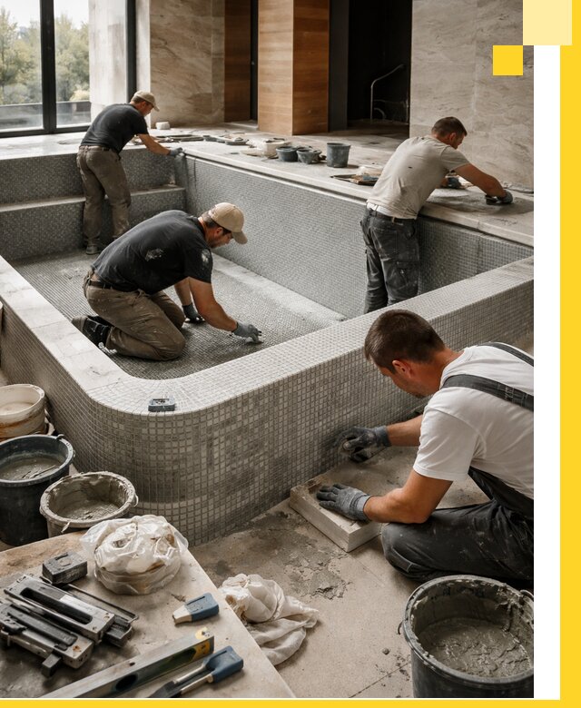 Строительство и установка СПА бассейнов под ключ в Пензе