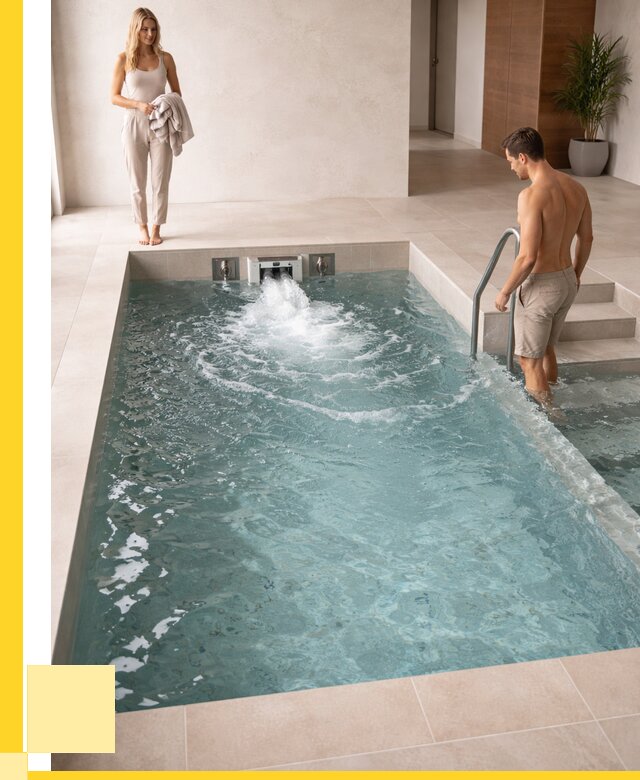 Бассейн с противотоком в Пензе от 256625 р. | ЭриданПнз