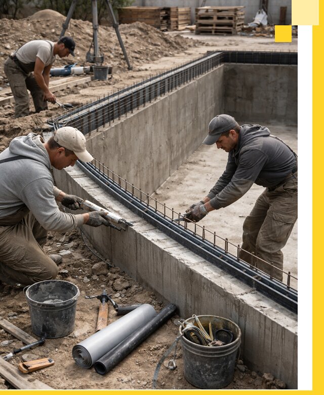 Качественный монтаж чаши бассейна в Пензе под ключ с гарантией