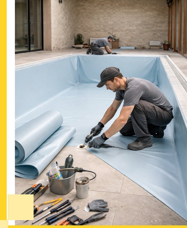 Пленка ПВХ для бассейнов в Пензе от 2566 р. | ЭриданПнз