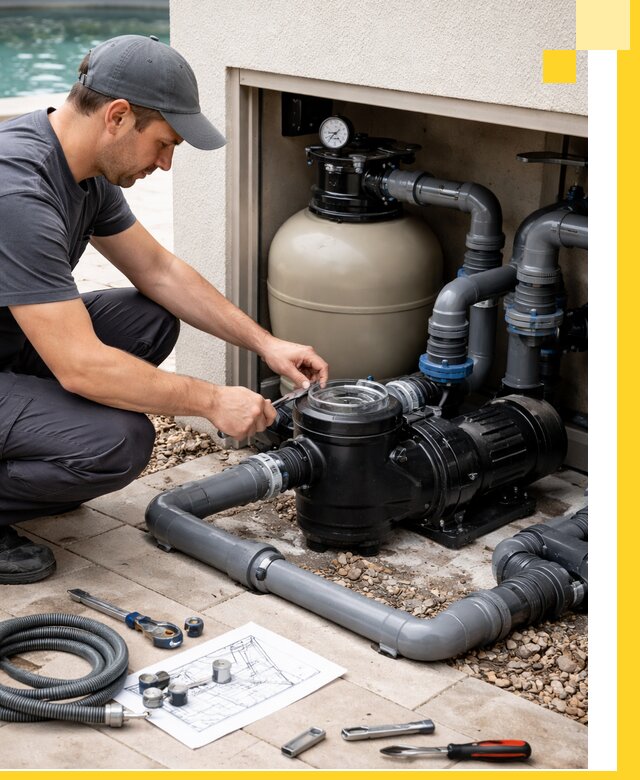 Поставка, монтаж и сервис насосов для бассейнов в Пензе