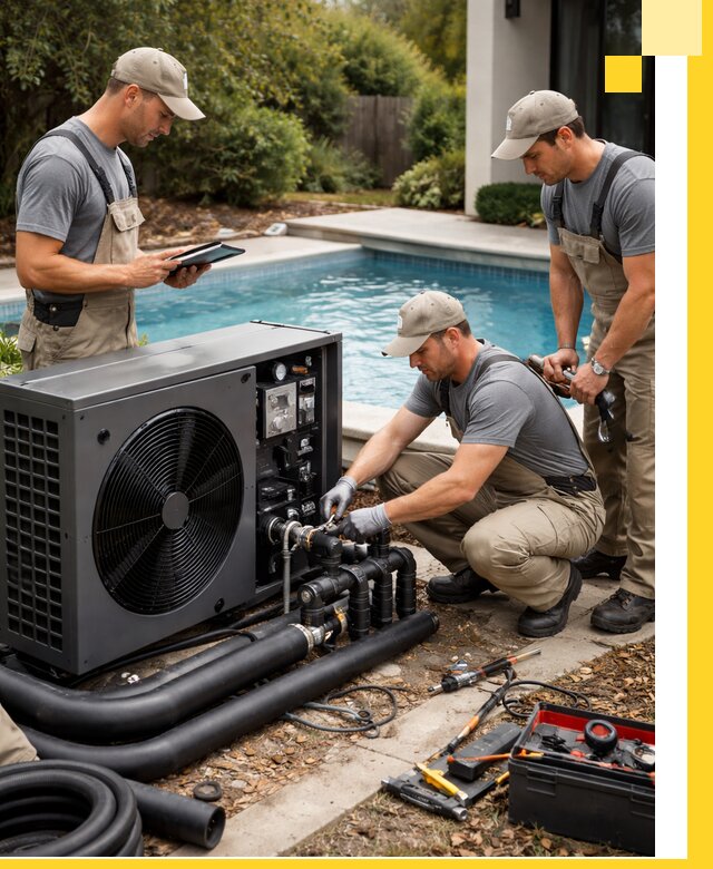 Проектирование и установка тепловых насосов для бассейнов в Пензе