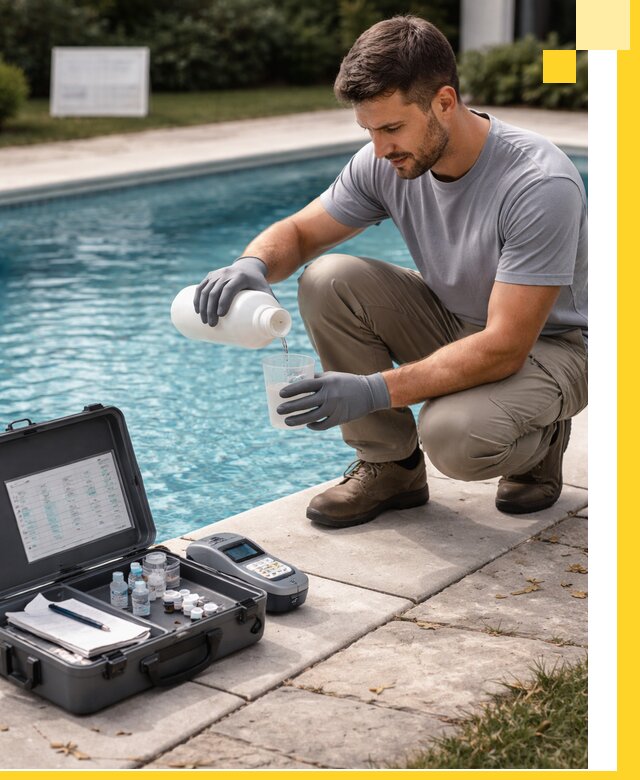 Профессиональная дезинфекция воды в бассейне в Пензе