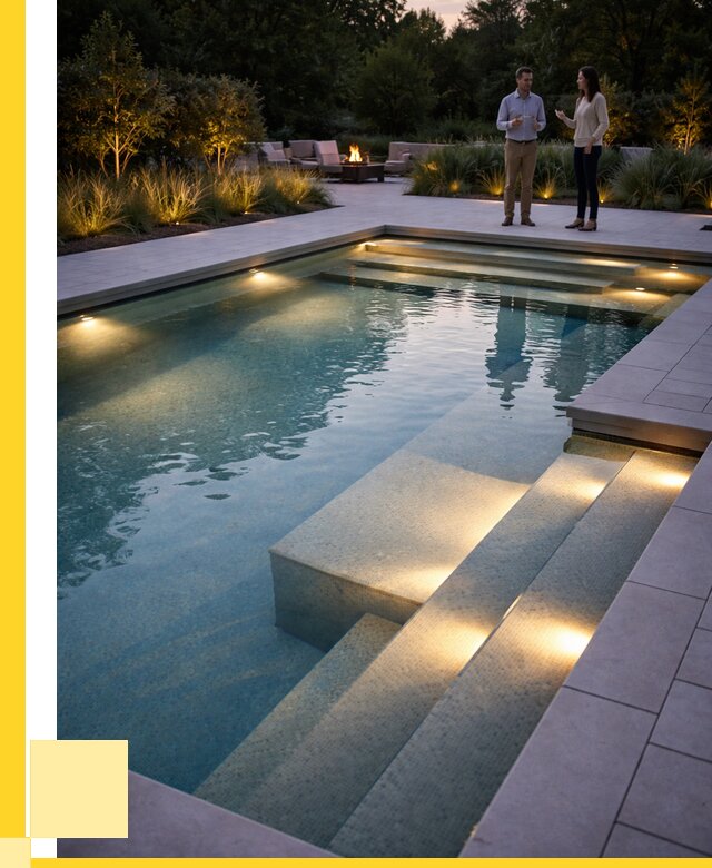 Освещение бассейнов в Пензе под ключ от 25663 р. | ЭриданПнз