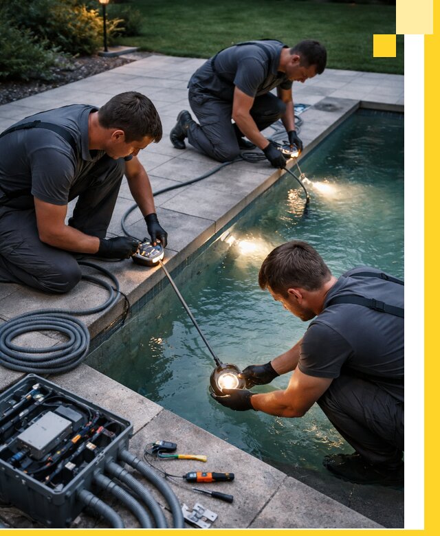 Профессиональное освещение бассейнов в Пензе: дизайн и монтаж