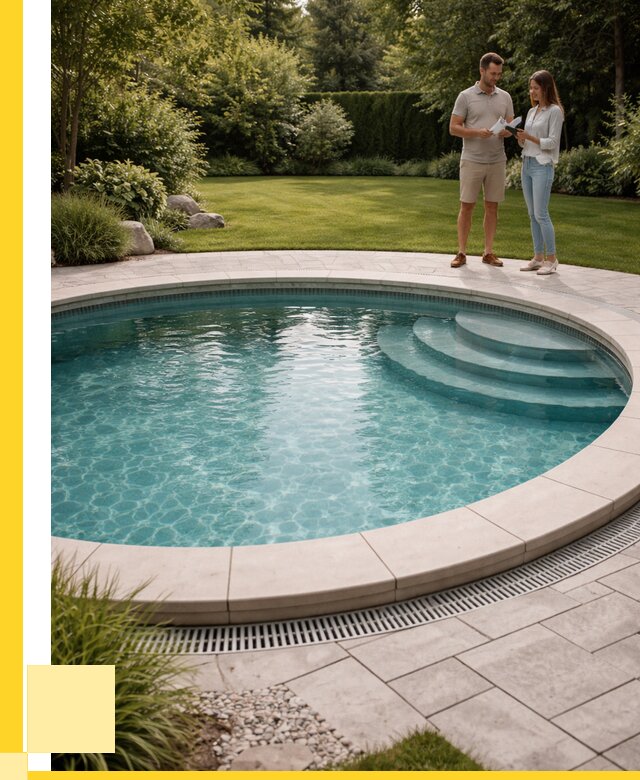 Круглые каркасные бассейны купить в Пензе от 256625 р. | ЭриданПнз