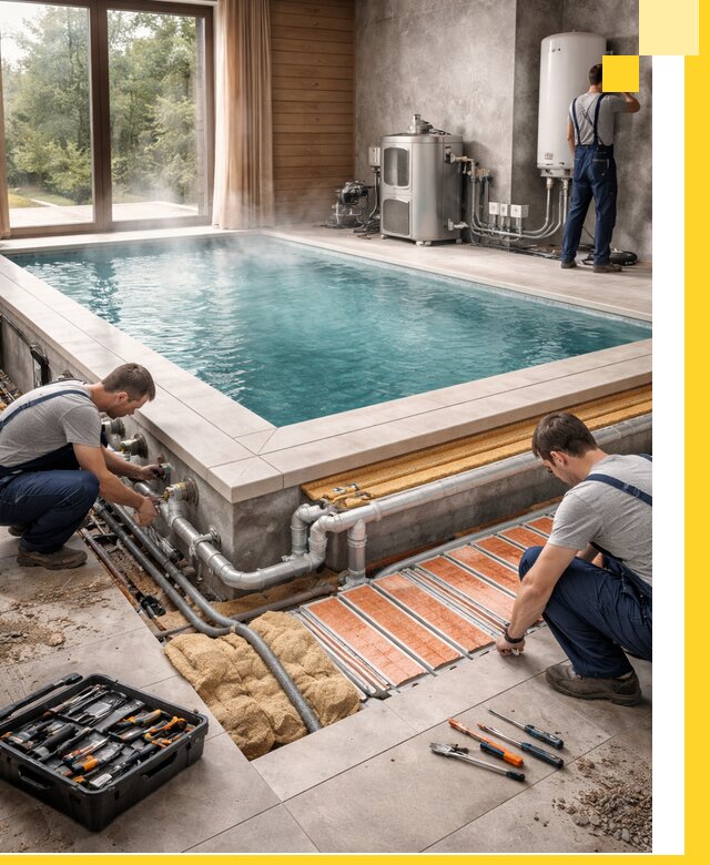 Проектирование и строительство тёплых бассейнов в Пензе