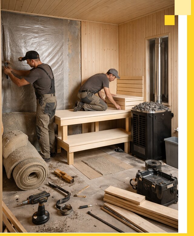 Проекты саун под ключ в Пензе дизайн и строительство