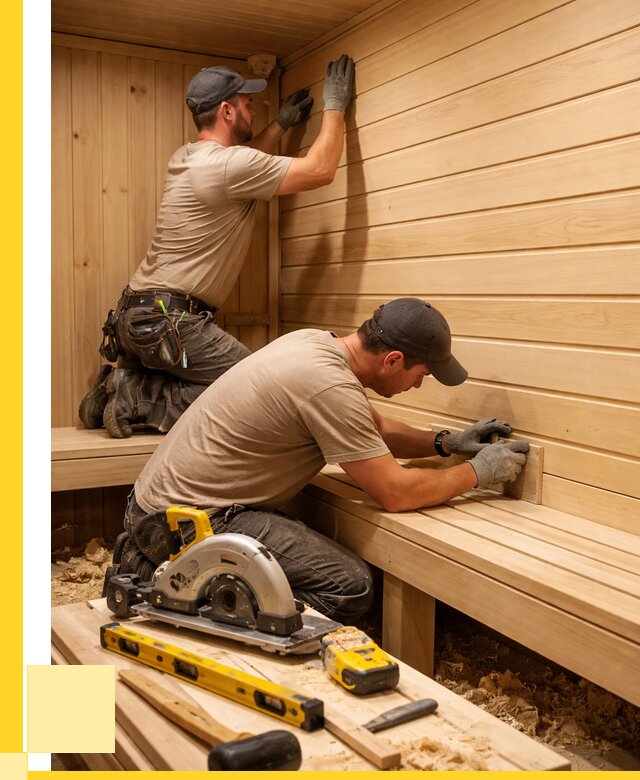 Обшивка саун вагонкой в Пензе от 2566 р. | ЭриданПнз