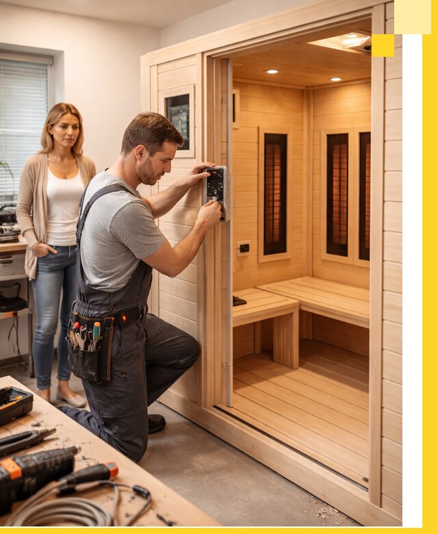 Инфракрасные сауны под ключ в Пензе продажа и установка