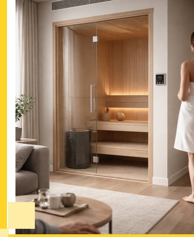 Сауна в квартире под ключ в Пензе от 123180 р. ЭриданПнз