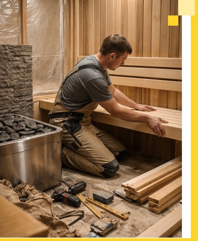 Сауны для дома под ключ с проектированием и монтажом в Пензе