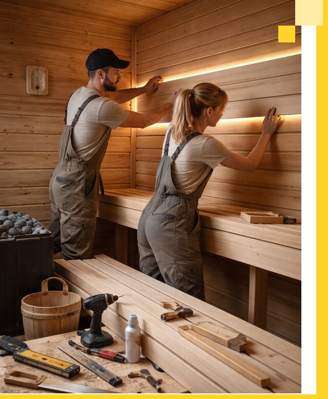 Дизайн саун и бань под ключ с индивидуальным проектом в Пензе